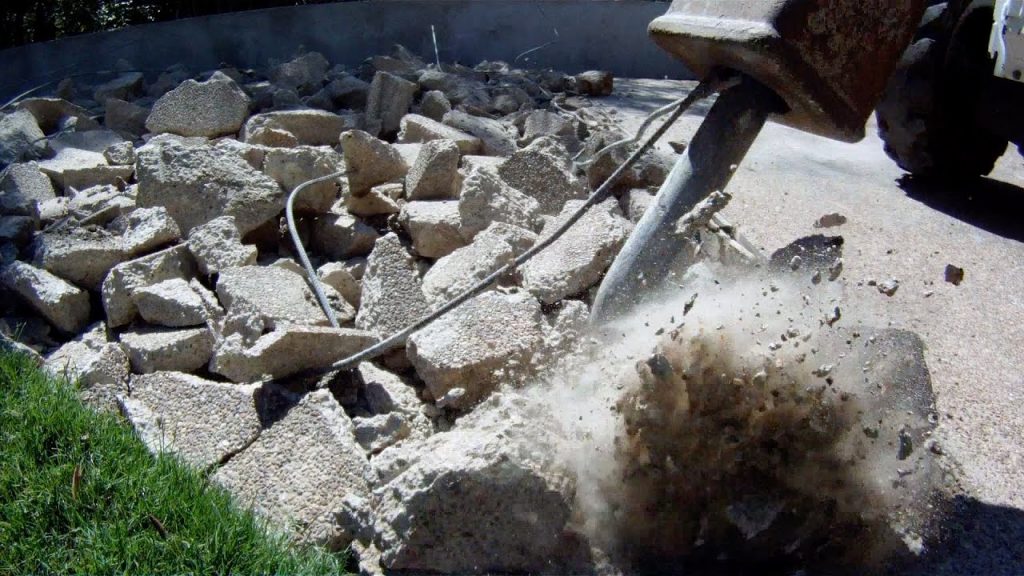 Concrete & Rock Removal — real job photo