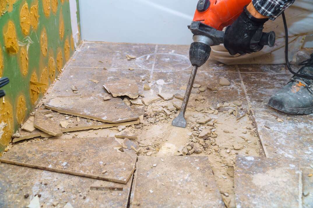 Wall & Flooring Removal — Junk Away Today
