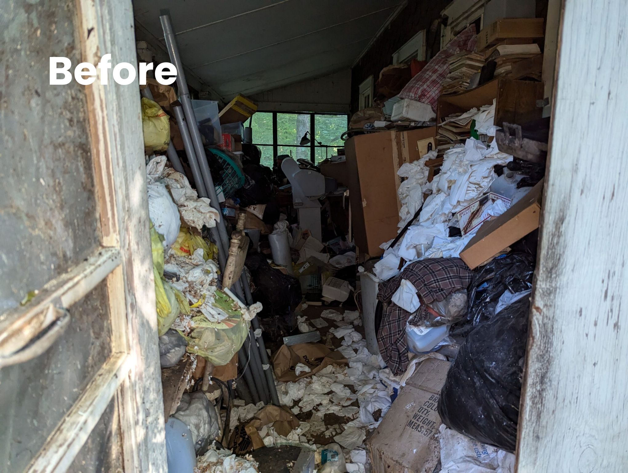 Interior Cleanout — real job photo