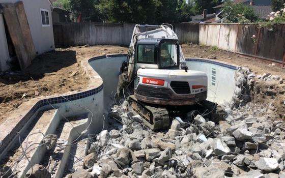 Pool Removal — Junk Away Today